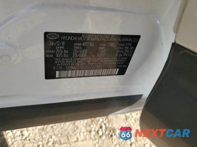 Zdjęcie 13 z 13 samochodu: 2018 HYUNDAI SANTA FE SPORT VIN:5NMZU3LB3JH096217 - miniatura