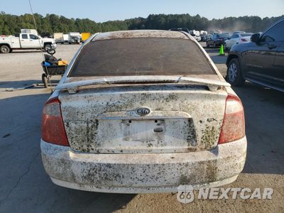 Zdjęcie 6 z 12 samochodu: 2006 KIA SPECTRA LX VIN:KNAFE121865298085 - miniatura