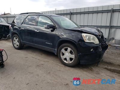 Czwarte zdjęcie samochodu z boku: 2008 GMC ACADIA SLT-2 VIN:1GKER33788J125800 - miniatura