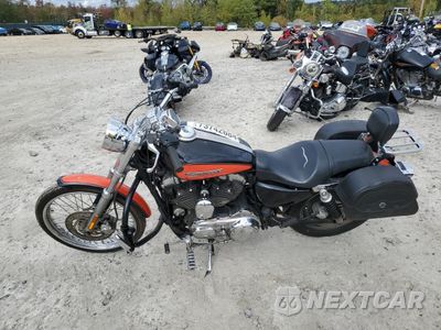 Trzecie zdjęcie samochodu z tyłu: 2008 HARLEY-DAVIDSON XL1200 C VIN:1HD1CT3138K407018 - miniatura