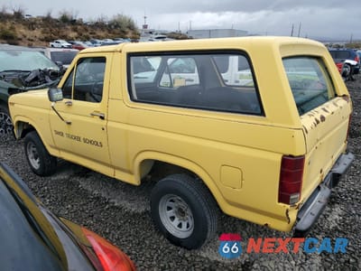 Drugie zdjęcie samochodu z przodu: 1981 FORD BRONCO U100 VIN:1FMDU15FXBLA26871 - miniatura
