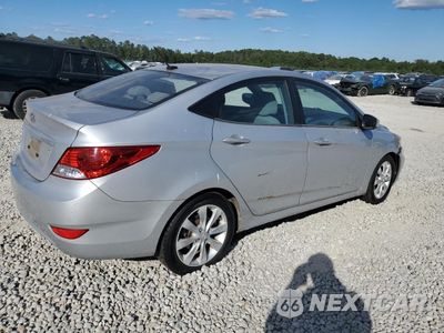 Trzecie zdjęcie samochodu z tyłu: 2012 HYUNDAI ACCENT GLS VIN:KMHCU4AE0CU119632 - miniatura