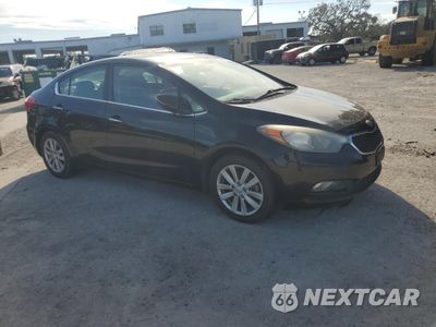 Czwarte zdjęcie samochodu z boku: 2014 KIA FORTE EX VIN:KNAFX4A89E5121599 - miniatura