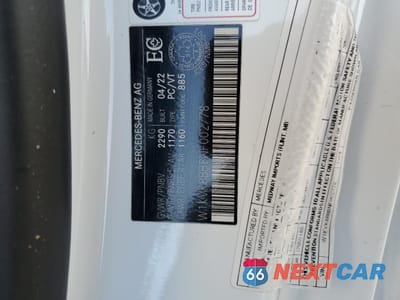 Zdjęcie 14 z 14 samochodu: 2022 MERCEDES-BENZ SL 63 AMG VIN:W1KVK8BB8NF002778 - miniatura