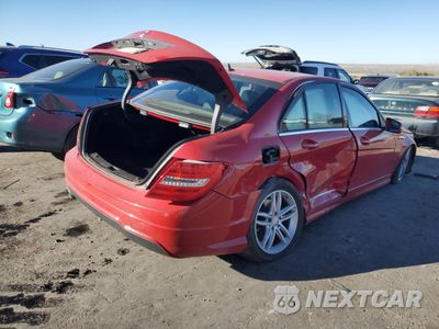 Trzecie zdjęcie samochodu z tyłu: 2014 MERCEDES-BENZ C 250 VIN:WDDGF4HB7EG214823 - miniatura