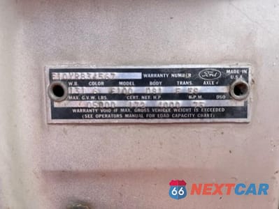 Zdjęcie 12 z 12 samochodu: 1969 FORD E 150 VIN:000000F10YR834567 - miniatura