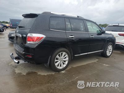 Trzecie zdjęcie samochodu z tyłu: 2012 TOYOTA HIGHLANDER HYBRID LIMITED VIN:JTEDC3EH2C2006833 - miniatura