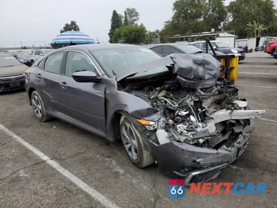 Czwarte zdjęcie samochodu z boku: 2020 HONDA CIVIC LX VIN:2HGFC2F67LH534431 - miniatura