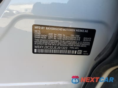 Zdjęcie 13 z 13 samochodu: 2018 BMW X2 SDRIVE28I VIN:WBXYJ3C32JEJ91323 - miniatura