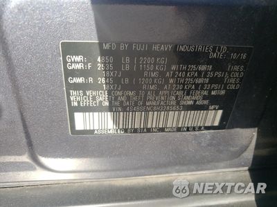 Zdjęcie 15 z 15 samochodu: 2017 SUBARU OUTBACK 3.6R LIMITED VIN:4S4BSENC8H3285653 - miniatura