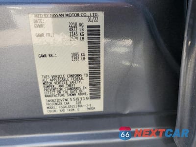 Zdjęcie 12 z 12 samochodu: 2022 NISSAN LEAF SL PLUS VIN:1N4BZ1DV7NC558319 - miniatura