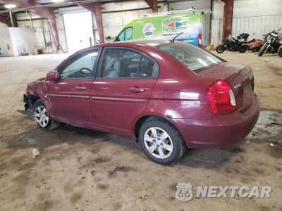 Drugie zdjęcie samochodu z przodu: 2007 HYUNDAI ACCENT GLS VIN:KMHCN46C17U117625 - miniatura
