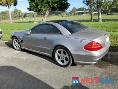 Drugie zdjęcie samochodu z przodu: 2004 MERCEDES-BENZ SL 500 VIN:WDBSK75F44F069123 - miniatura