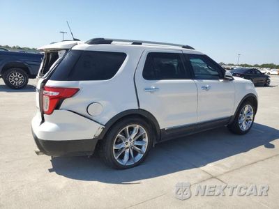 Trzecie zdjęcie samochodu z tyłu: 2013 FORD EXPLORER LIMITED VIN:1FM5K7F84DGA87805 - miniatura