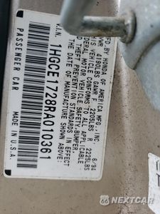Zdjęcie 12 z 12 samochodu: 1994 HONDA ACCORD LX VIN:1HGCE1728RA010361 - miniatura