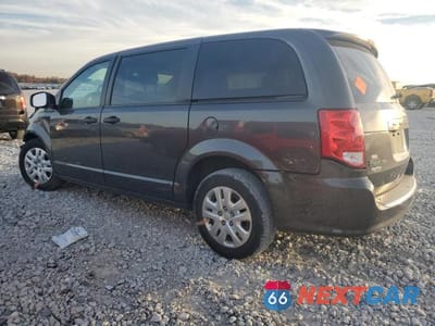 Drugie zdjęcie samochodu z przodu: 2019 DODGE GRAND CARAVAN SE VIN:2C4RDGBG3KR641585 - miniatura