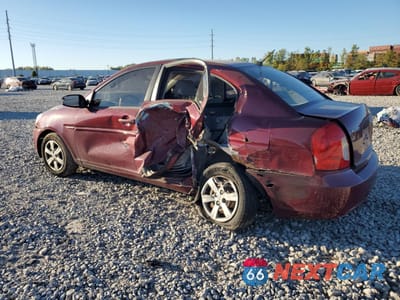 Drugie zdjęcie samochodu z przodu: 2008 HYUNDAI ACCENT GLS VIN:KMHCN46C18U217239 - miniatura
