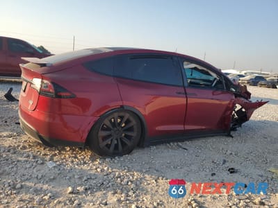Trzecie zdjęcie samochodu z tyłu: 2023 TESLA MODEL X VIN:7SAXCBE64PF395524 - miniatura