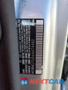 Zdjęcie 12 z 12 samochodu: 2006 MERCEDES-BENZ S 430 VIN:WDBNG70J56A474482 - miniatura