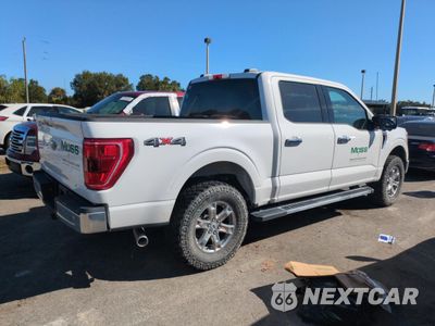 Trzecie zdjęcie samochodu z tyłu: 2021 FORD F150 SUPERCREW VIN:1FTFW1E59MFC12417 - miniatura
