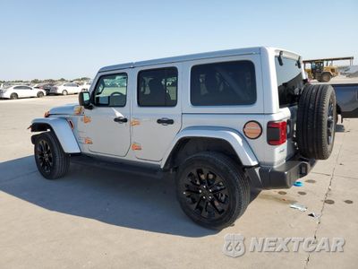 Drugie zdjęcie samochodu z przodu: 2022 JEEP WRANGLER UNLIMITED SAHARA 4XE VIN:1C4JJXR6XNW178567 - miniatura
