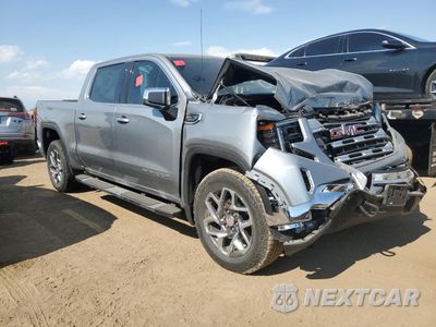 Czwarte zdjęcie samochodu z boku: 2024 GMC SIERRA K1500 SLE VIN:3GTUUBED9RG405036 - miniatura