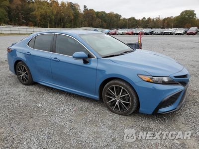 Czwarte zdjęcie samochodu z boku: 2023 TOYOTA CAMRY SE NIGHT SHADE VIN:4T1G11AK9PU093973 - miniatura