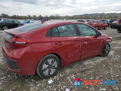 Trzecie zdjęcie samochodu z tyłu: 2021 HYUNDAI IONIQ BLUE VIN:KMHC65LC2MU245195 - miniatura