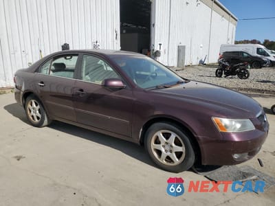 Czwarte zdjęcie samochodu z boku: 2006 HYUNDAI SONATA GLS VIN:5NPEU46F36H148765 - miniatura