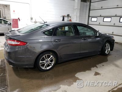 Trzecie zdjęcie samochodu z tyłu: 2015 FORD FUSION TITANIUM HEV VIN:3FA6P0RU9FR120342 - miniatura