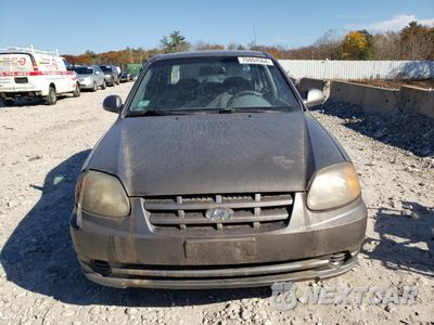 Piąte zdjęcie samochodu w środku: 2005 HYUNDAI ACCENT GL VIN:KMHCG45C75U595637 - miniatura