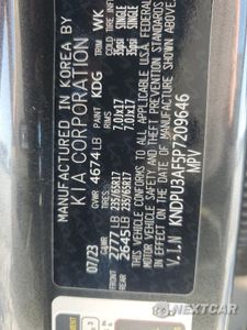 Zdjęcie 13 z 13 samochodu: 2023 KIA SPORTAGE LX VIN:KNDPU3AF5P7209646 - miniatura