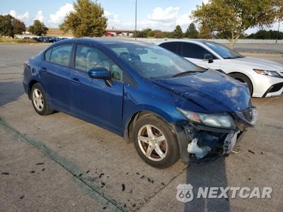 Czwarte zdjęcie samochodu z boku: 2014 HONDA CIVIC LX VIN:19XFB2F5XEE031211 - miniatura