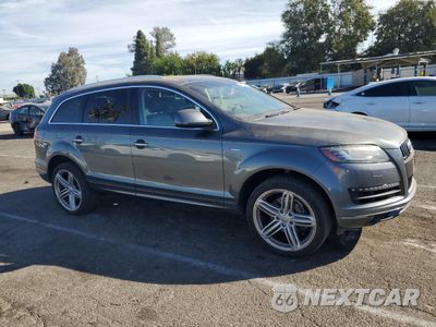 Czwarte zdjęcie samochodu z boku: 2014 AUDI Q7 PREMIUM PLUS VIN:WA1LGAFE0ED013603 - miniatura