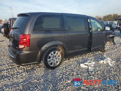 Trzecie zdjęcie samochodu z tyłu: 2019 DODGE GRAND CARAVAN SE VIN:2C4RDGBG3KR641585 - miniatura