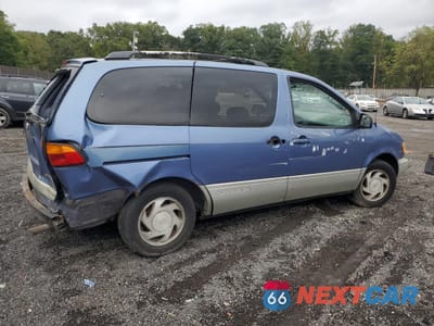 Trzecie zdjęcie samochodu z tyłu: 2000 TOYOTA SIENNA LE VIN:4T3ZF13C5YU236118 - miniatura