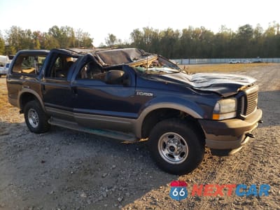Czwarte zdjęcie samochodu z boku: 2003 FORD EXCURSION EDDIE BAUER VIN:1FMSU45P23ED13659 - miniatura