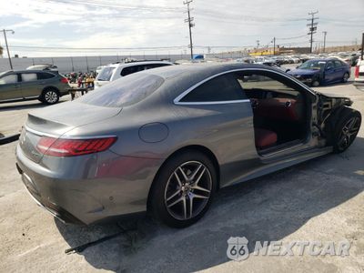 Trzecie zdjęcie samochodu z tyłu: 2019 MERCEDES-BENZ S 560 4MATIC VIN:WDDXJ8GB2KA036499 - miniatura