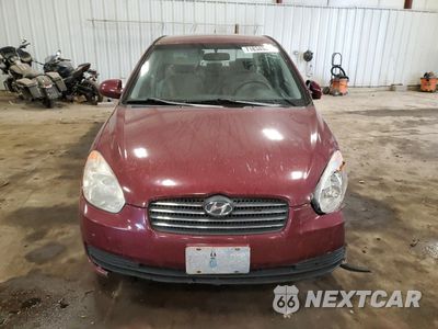 Piąte zdjęcie samochodu w środku: 2007 HYUNDAI ACCENT GLS VIN:KMHCN46C17U117625 - miniatura