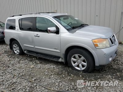 Czwarte zdjęcie samochodu z boku: 2008 NISSAN ARMADA SE VIN:5N1BA08D38N606934 - miniatura
