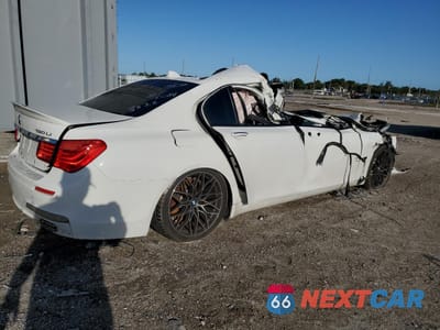 Trzecie zdjęcie samochodu z tyłu: 2010 BMW 750 LI VIN:WBAKB8C51ACY63878 - miniatura