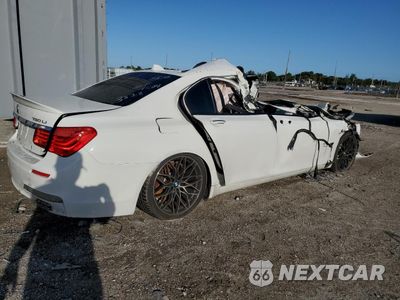 Trzecie zdjęcie samochodu z tyłu: 2010 BMW 750 LI VIN:WBAKB8C51ACY63878 - miniatura