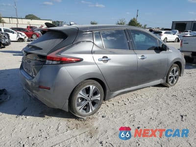 Trzecie zdjęcie samochodu z tyłu: 2022 NISSAN LEAF SL PLUS VIN:1N4BZ1DV7NC558319 - miniatura