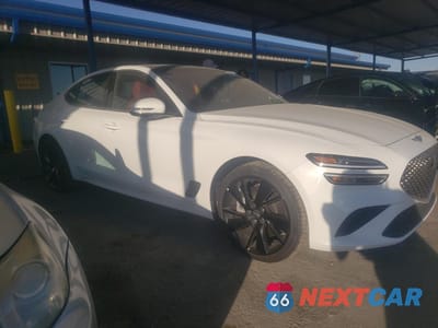 Czwarte zdjęcie samochodu z boku: 2023 GENESIS G70 BASE VIN:KMTG54TE5PU119469 - miniatura