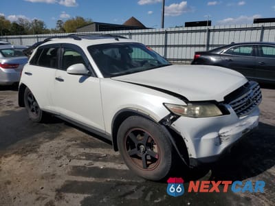 Czwarte zdjęcie samochodu z boku: 2008 INFINITI FX35 VIN:JNRAS08W88X207374 - miniatura