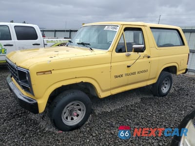 1981 FORD BRONCO U100 1FMDU15FXBLA26871 - główne zdjęcie licytacji z USA - miniatura