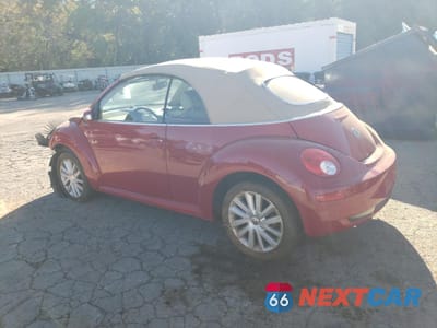 Drugie zdjęcie samochodu z przodu: 2008 VOLKSWAGEN NEW BEETLE CONVERTIBLE SE VIN:3VWRF31Y48M409216 - miniatura