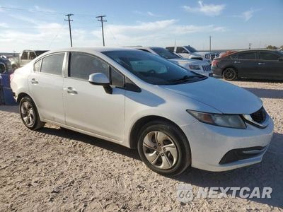 Czwarte zdjęcie samochodu z boku: 2013 HONDA CIVIC LX VIN:19XFB2F51DE073958 - miniatura