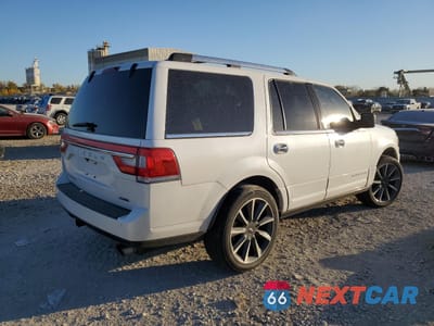 Trzecie zdjęcie samochodu z tyłu: 2016 LINCOLN NAVIGATOR RESERVE VIN:5LMJJ2LT6GEL03857 - miniatura
