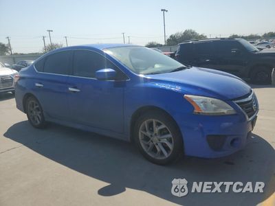 Czwarte zdjęcie samochodu z boku: 2014 NISSAN SENTRA S VIN:3N1AB7AP1EY302738 - miniatura